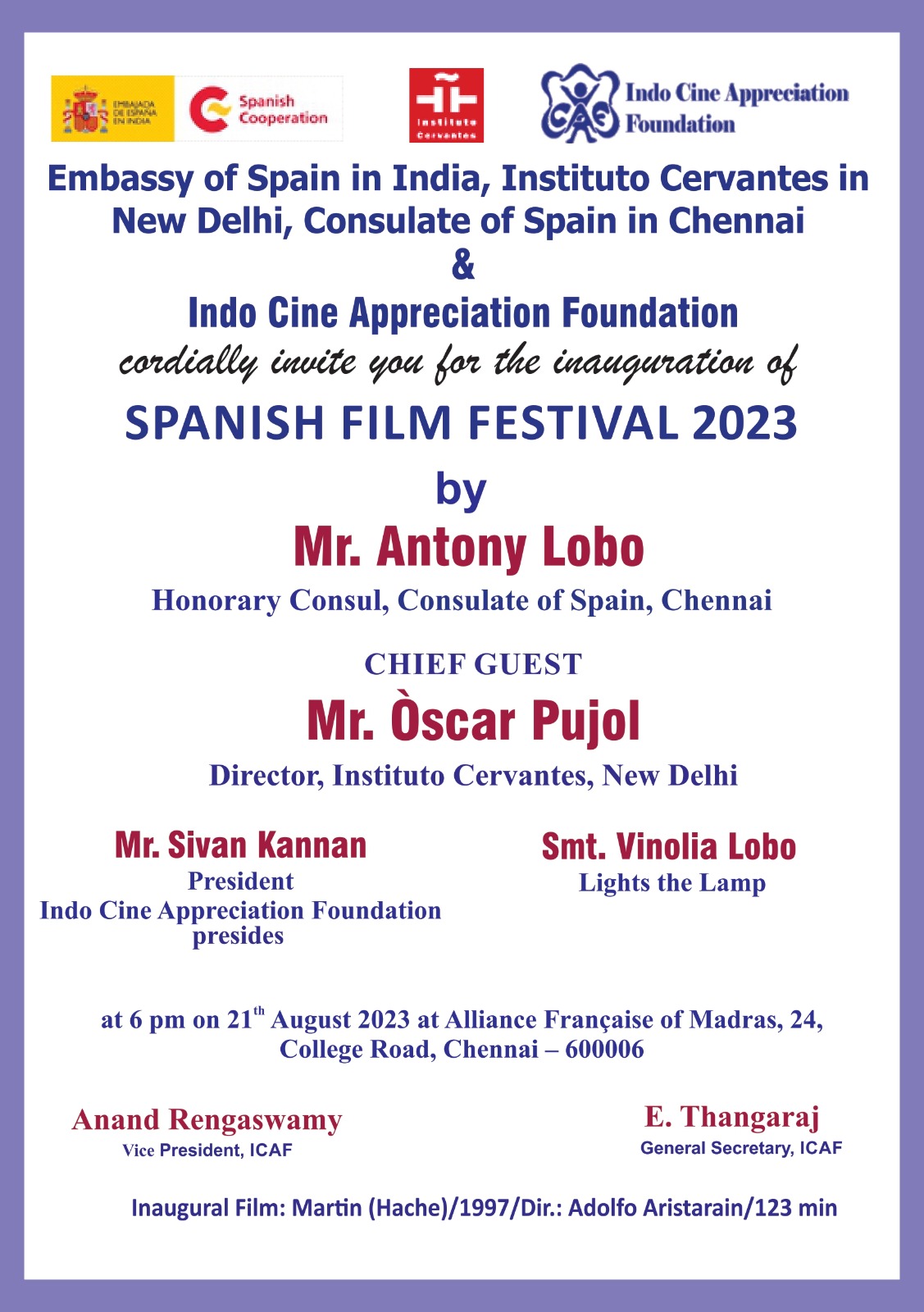 Spanish Film Festival